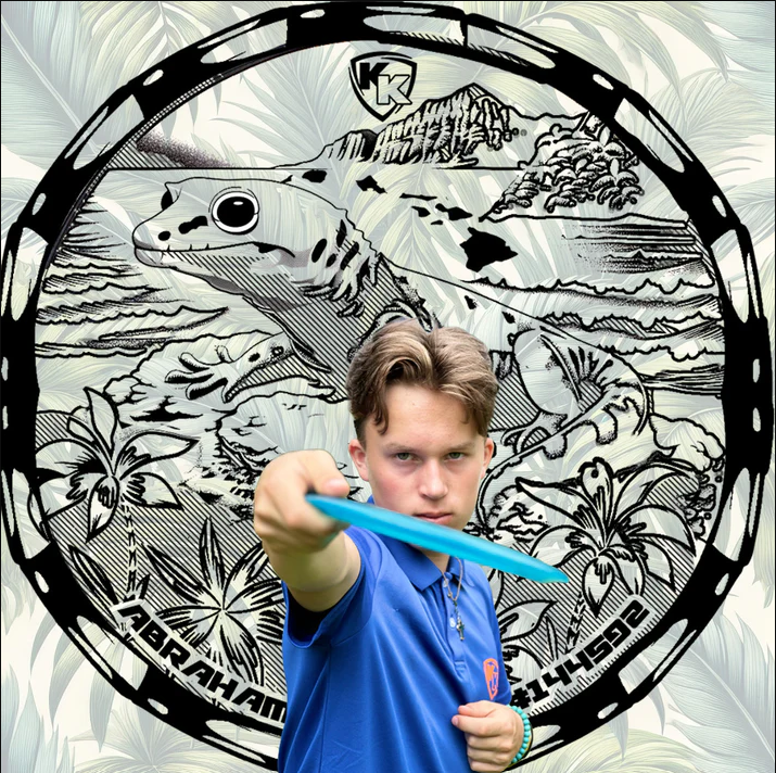 A picture of Abraham Johnson custom disc